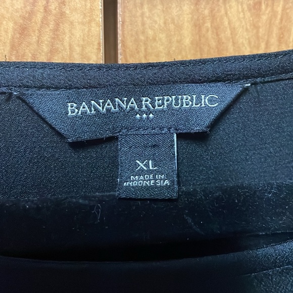 Banana Republic Blouse - Black - Size XL - Picture 5 of 7